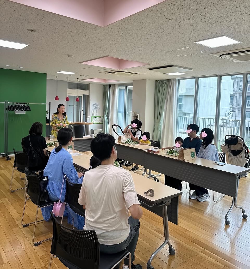 うさちゃんカフェの親子イベント
